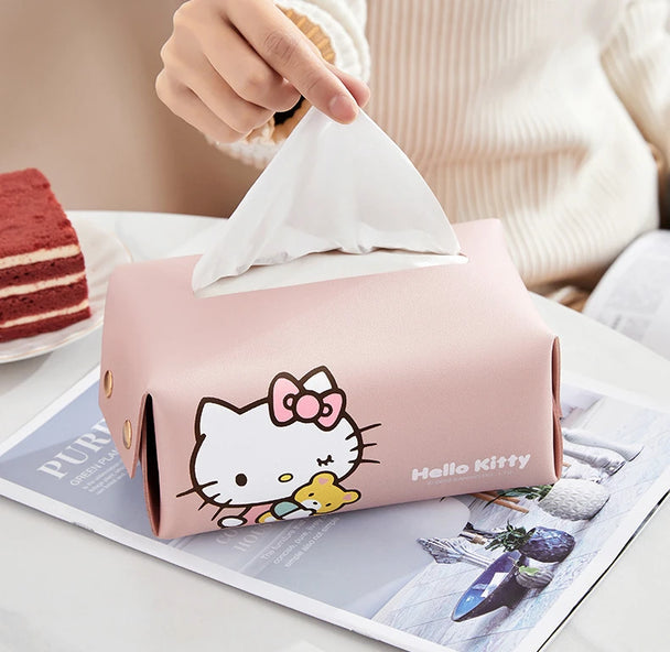 Hello Kitty Car Box Tissue Holder