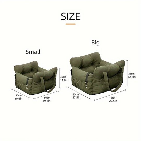 Car Seat For Dog with Safety Belt | AutoMania