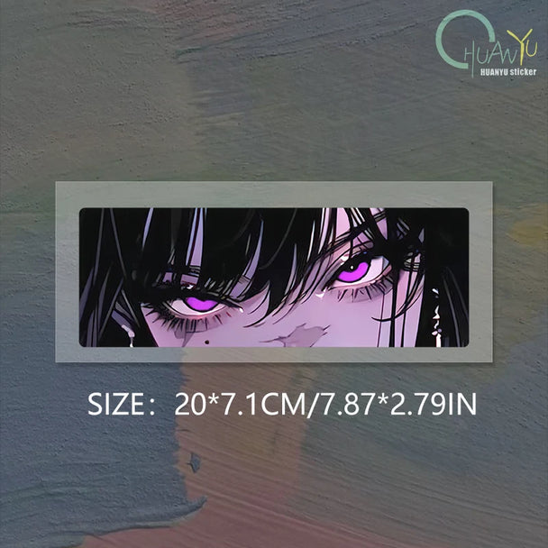 Anime Reflective Car Stickers