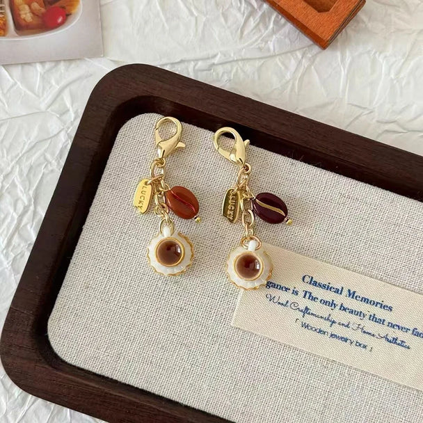 Food Toys Car Keychain Accessories Gift