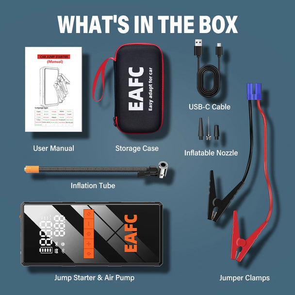 Car Emergency with Air Compressor