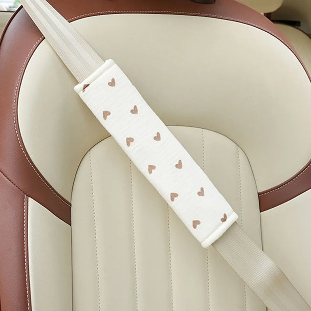 Cartoon Bear Rabbit Seat Belt Cover