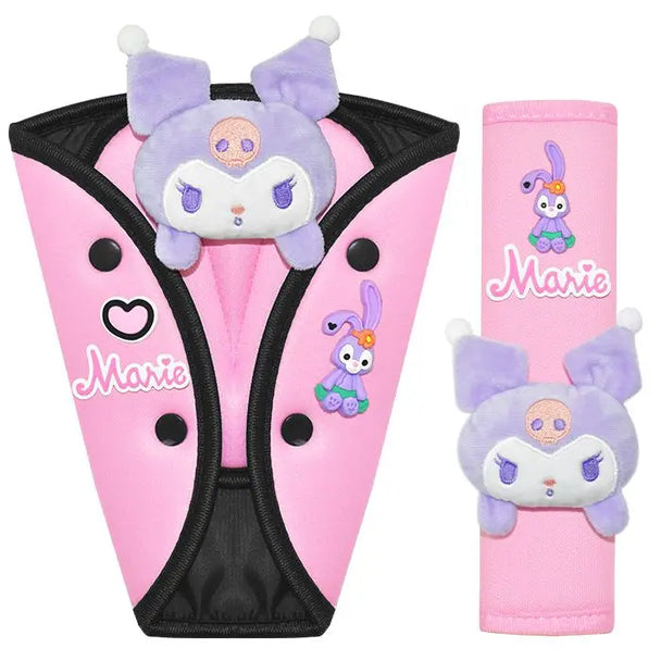 Kuromi Car Seat Belt Protective Cover