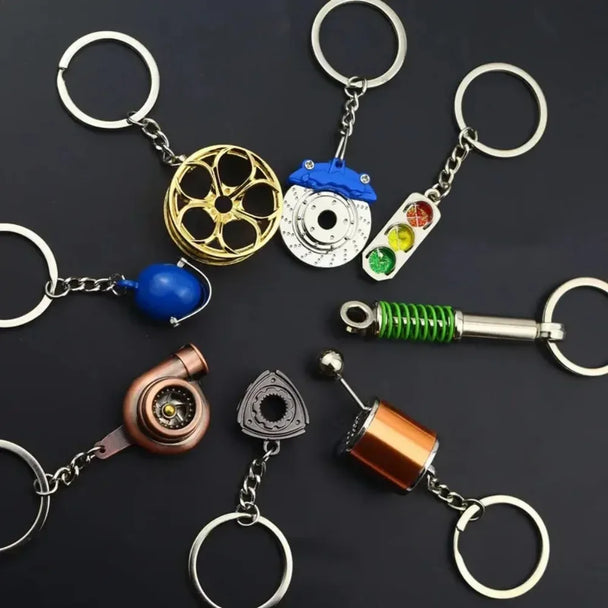 Mini Creative Wheel  Car Keychain