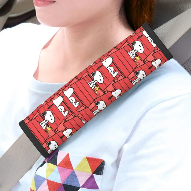 Snoopys Car Seat Belt Pads 2 PCS
