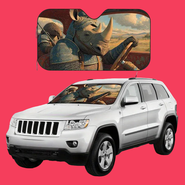 Rhinoceros Car Front Windshield Visor