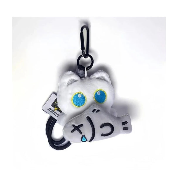 Cool Plush Black Cat Mirror Hanging For Car