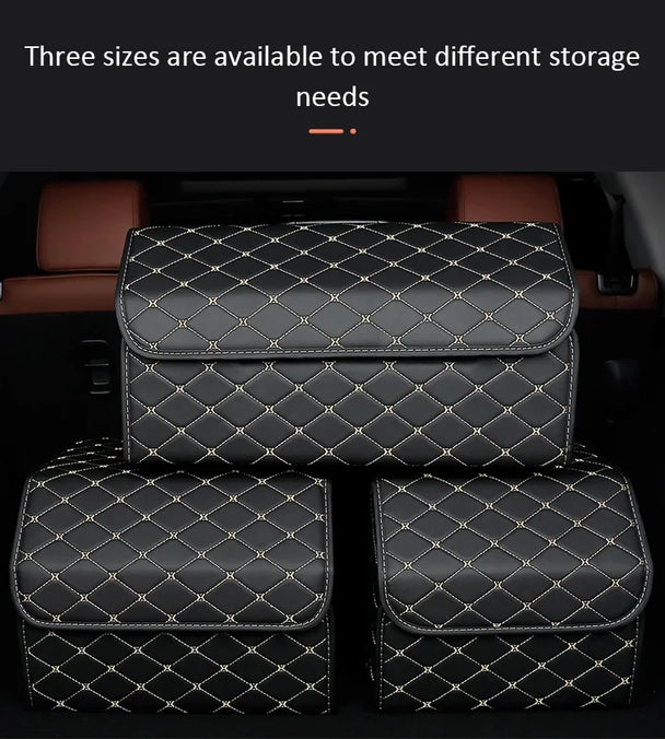 car trunk cargo organizer