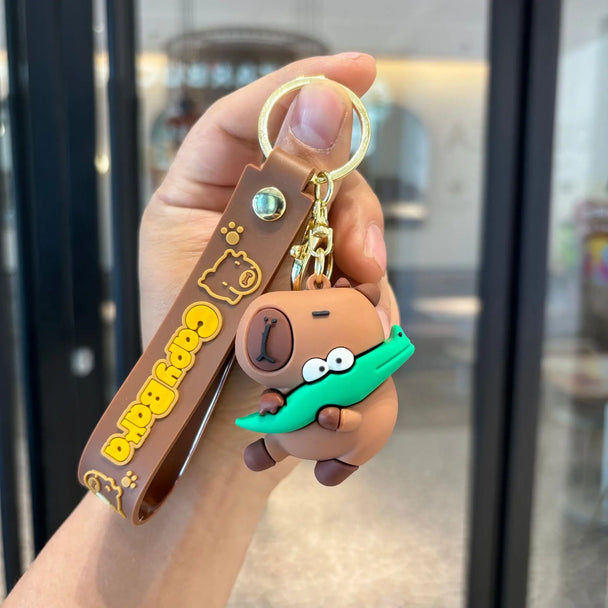 Cute Capybara Car Keychain Gifts