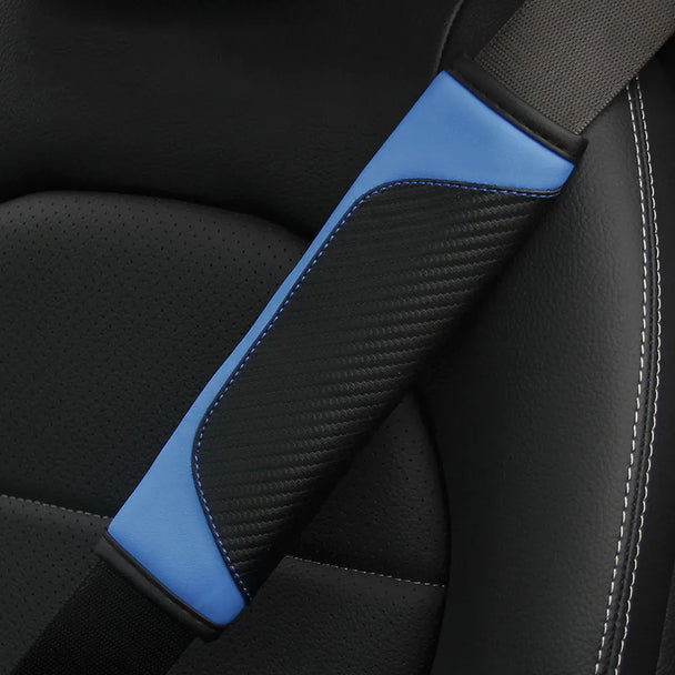 Leather Car Seat Belt Safety Cover For Man