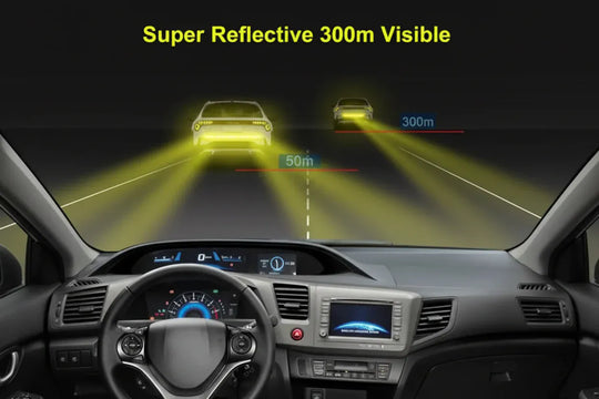 Yellow Reflective Sticker for Car