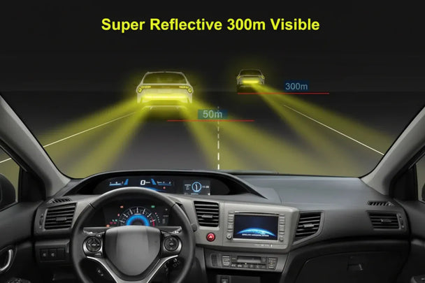 Yellow Reflective Sticker for Car