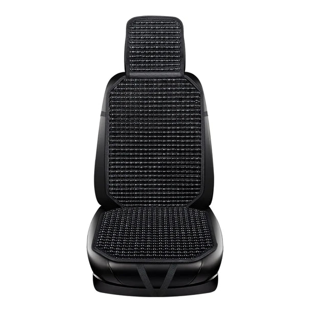 Beaded Car Seat Cover – Premium Wooden Bead Seat Cushion for Ultimate Comfort