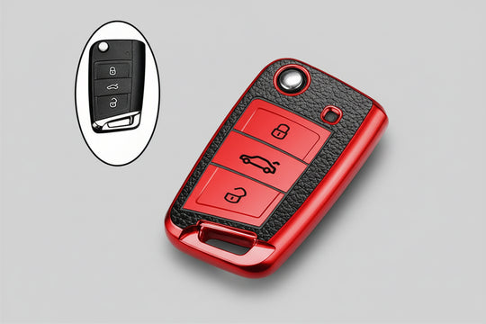 Premium Car Key Cover  AutoMania's  car key case