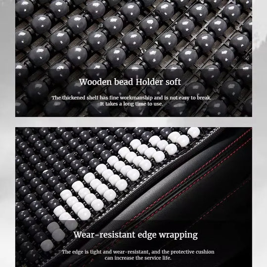 Beaded Car Seat Cushion – Premium Cooling Comfort for Every Drive