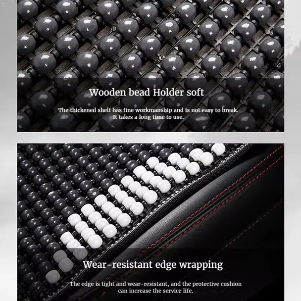 Beaded Car Seat Cushion – Premium Cooling Comfort for Every Drive