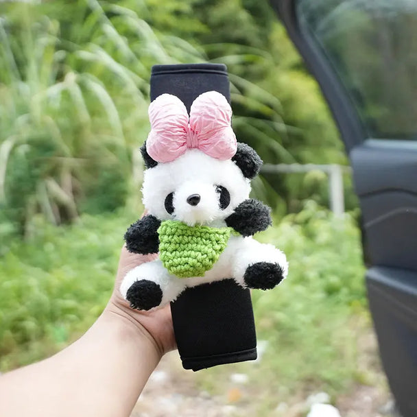 Panda Car Seat Belt Cover