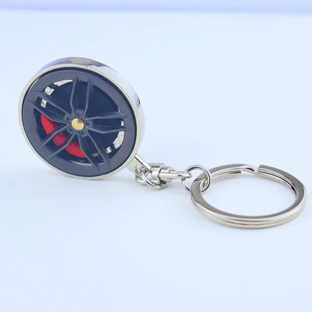 Creative Metal Wheel Keychain For Men