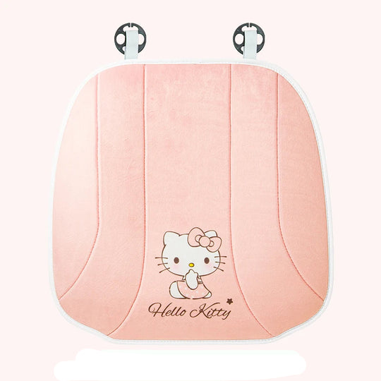 Hello Kitty & My Melody Kuromi Winter Plush Car Seat Cushion