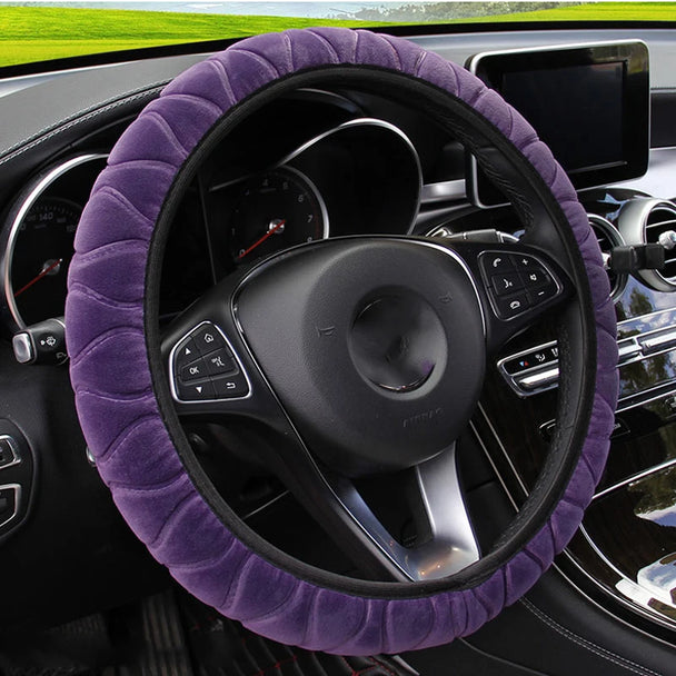 Luxury Steering Wheel Covers | Winter Soft Warm Plush