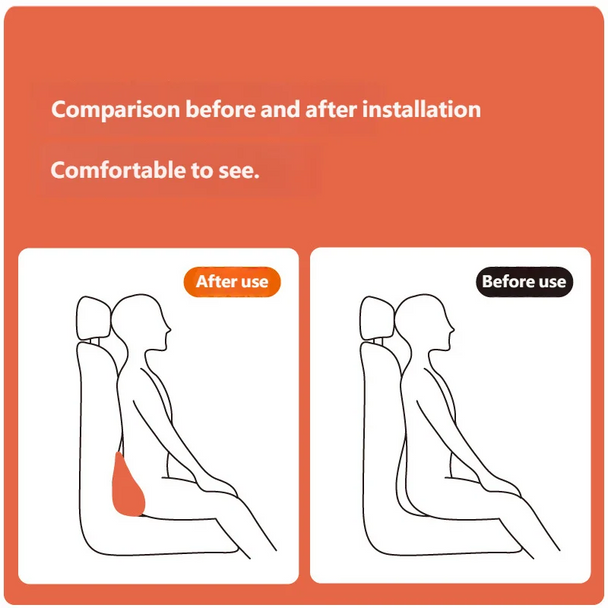 Car Memory Foam Pillow