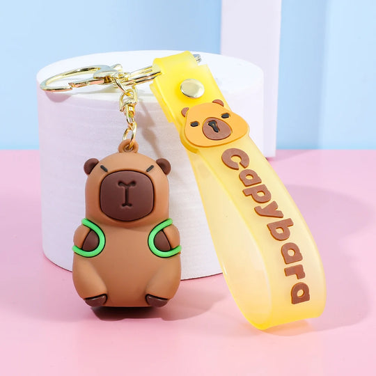 Cute Capybara Car Keychain Gifts
