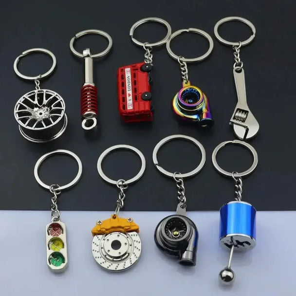Mini Creative Wheel  Car Keychain