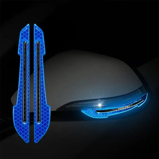 Blue Reflective Stickers for Enhanced Car Safety and Visibility