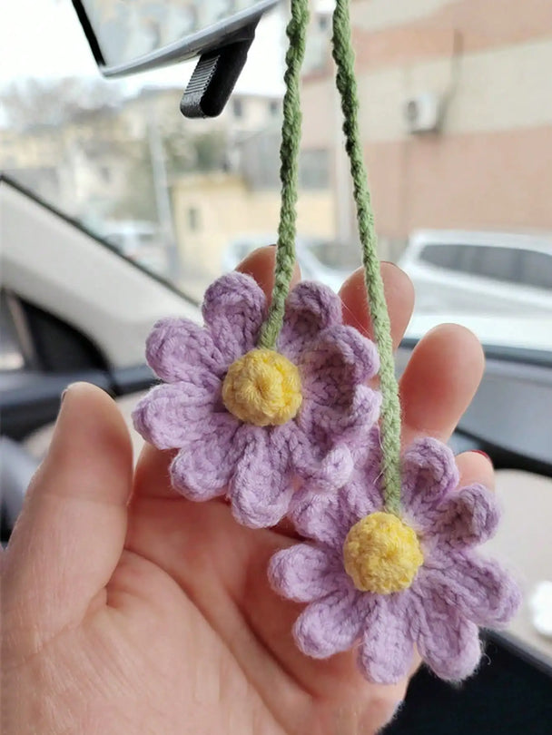 Hanging Daisy Flower Car Accessories