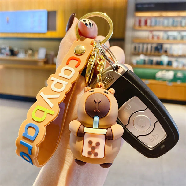 Cute Capybara Car Keychain Gifts