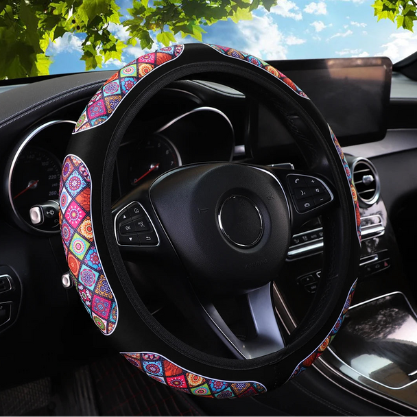 Patterned Steering Wheel Covers