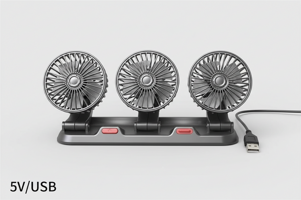 Air conditioner fan for car