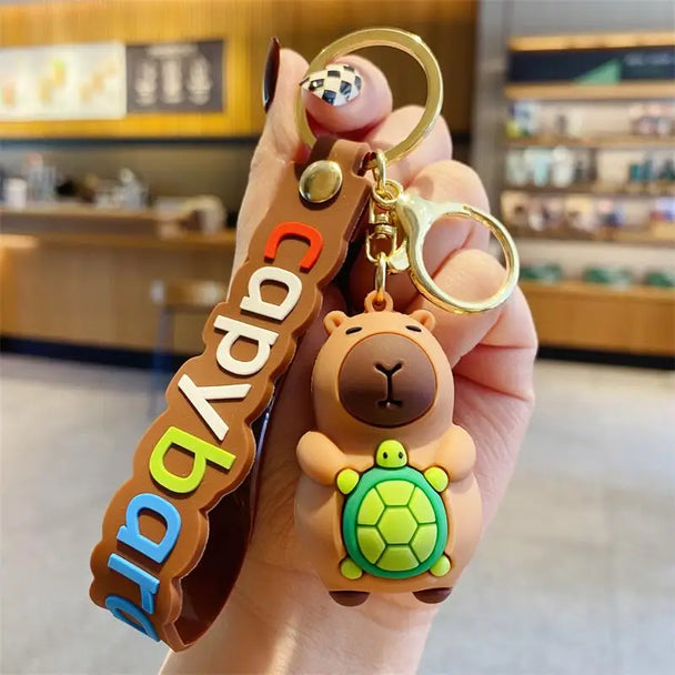 Cute Capybara Car Keychain Gifts