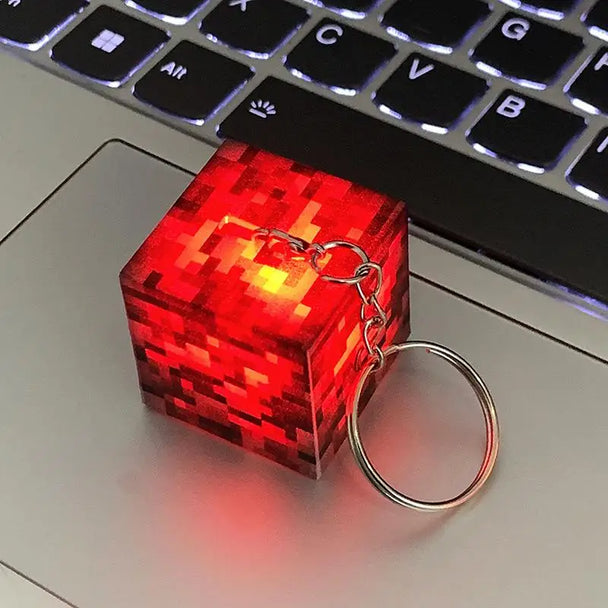 LED Light USB Car Keychain Gifts