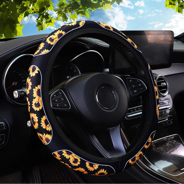 Patterned Steering Wheel Covers