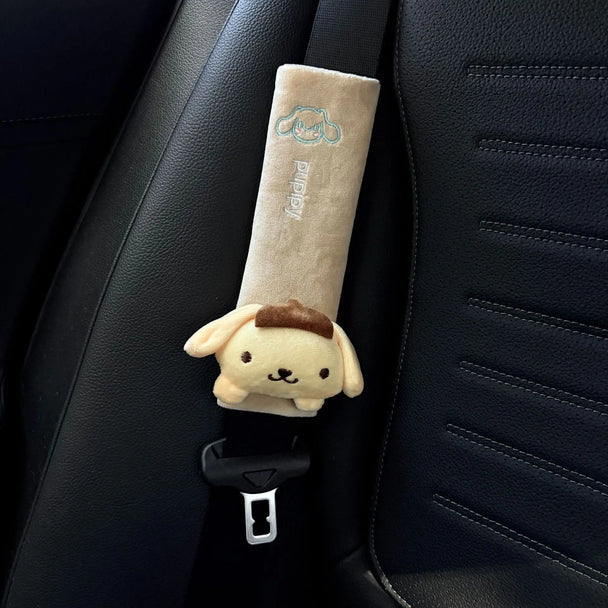Kuromi Doll Car Seat Belt Protector