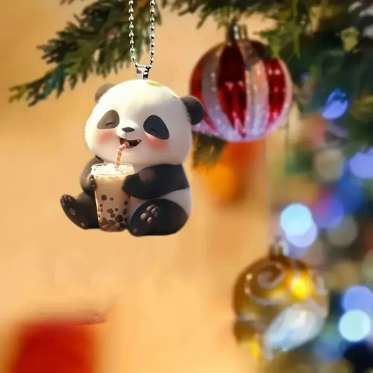 Panda Car Mirror Hanging Accessories