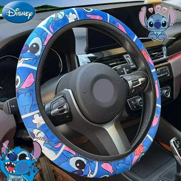 Stitch Steering Wheel Protect Cover | Cute Disney Car Accessories