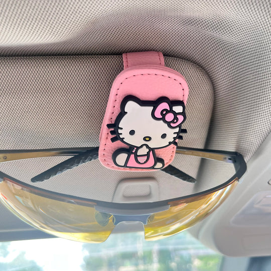 Hello Kitty Car Sunglasses Holder