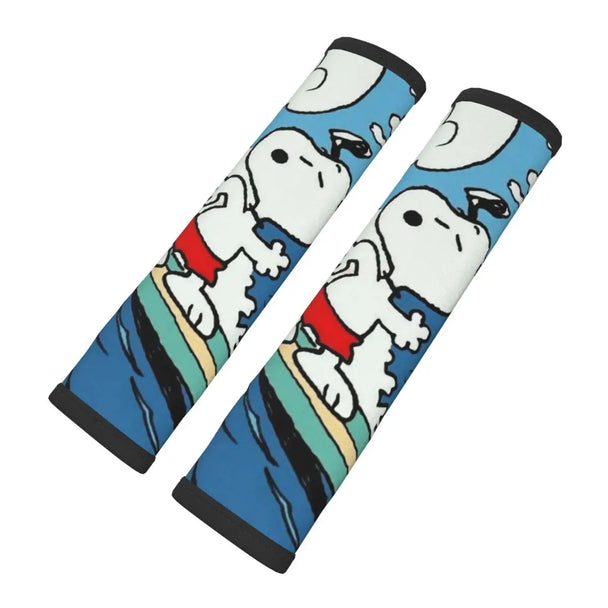 Snoopys Car Seat Belt Pads 2 PCS