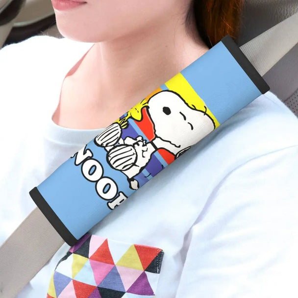 Snoopys Car Seat Belt Pads 2 PCS