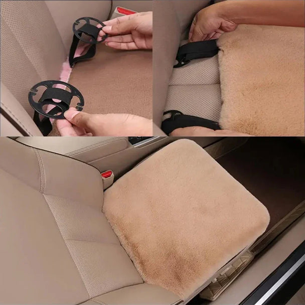 Purple Car Seat Cushion Warm