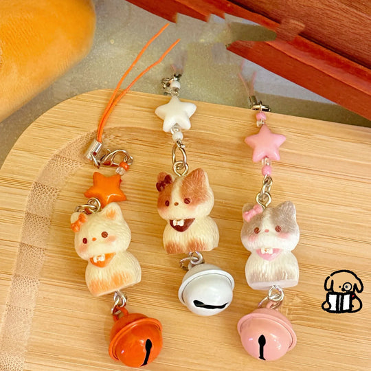 Cute Cat Keychain For Car