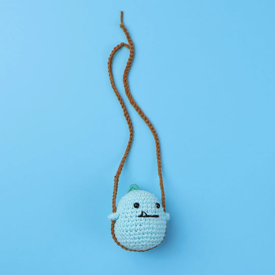 Strawberry Crochet Hanging Car Accessories