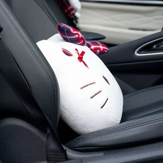Hello Kitty car cushion, shoulder protection & seat belt