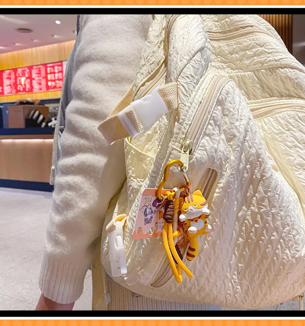 Cut Kitten Keychain For Car