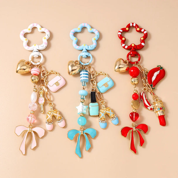 Pretty  Jewelry Car Keychain Women & Girl