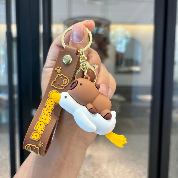 Cute Capybara Car Keychain Gifts