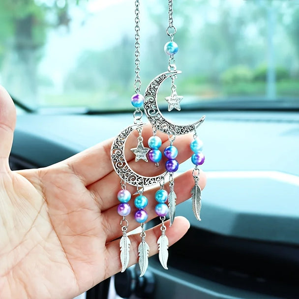 Boho Car Mirror Hanging Accessories