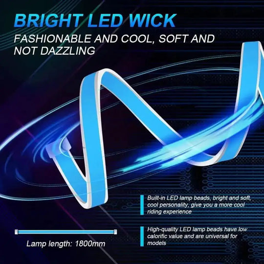 blue LED lights for car exterior